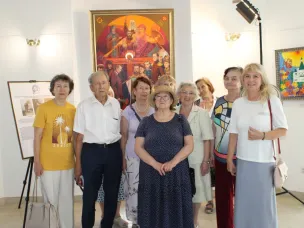 Светлана Малиновская провела экскурсию для клуба «Активное долголетие» в Спасо-Преображенской колокольне