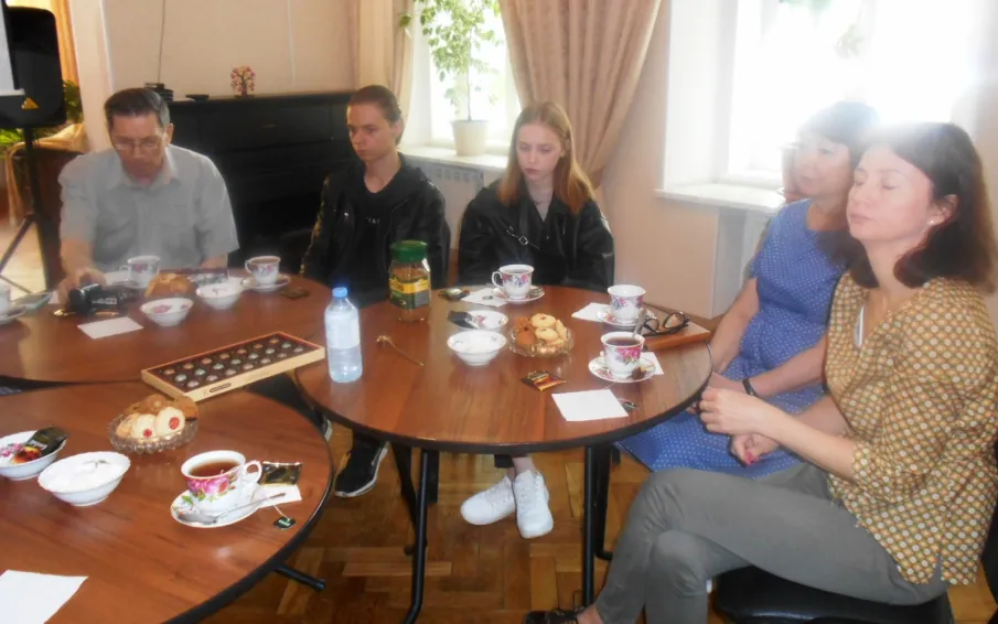 В Доме ветеранов прошли учебную практику студенты Московского университета им. Витте