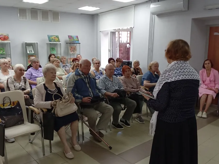 Клуб «Активное долголетие» принял участие в праздновании Дня семьи, любви и верности