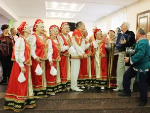 День пожилых людей отпраздновали в ЦДК «Железнодорожник»