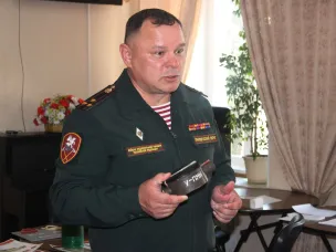«Урок мужества в Доме ветеранов» провел полковник Александр Семенов