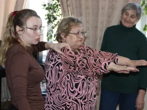 Всемирный День здоровья отметили в клубе «Активное долголетие» Дома ветеранов