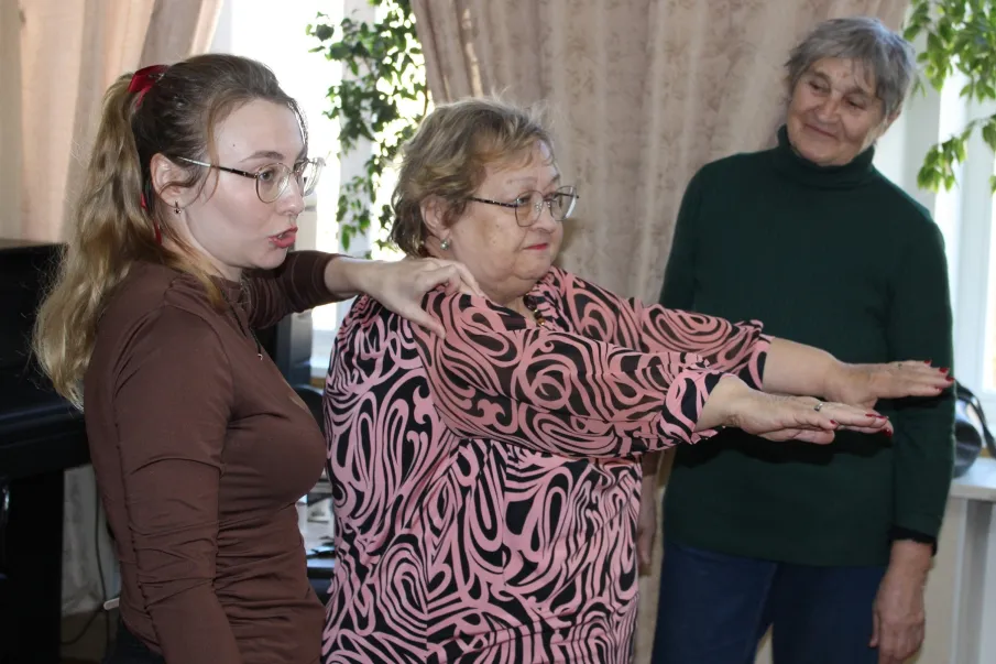 Всемирный День здоровья отметили в клубе «Активное долголетие» Дома ветеранов