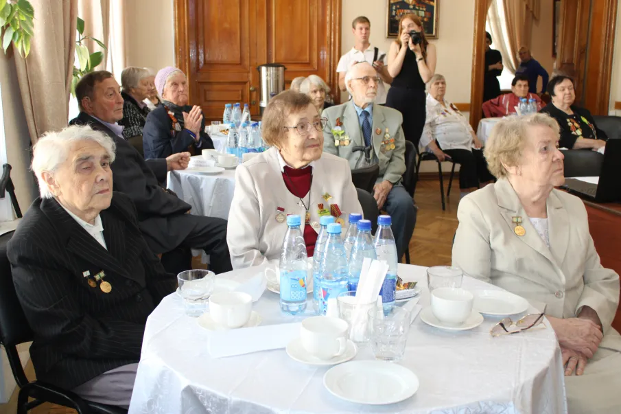 Трагедию и мужество ленинградцев вспомнили в Доме ветеранов в День памяти жертв блокадного Ленинграда