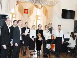 Рождественский концерт коллектива "Вдохновение"