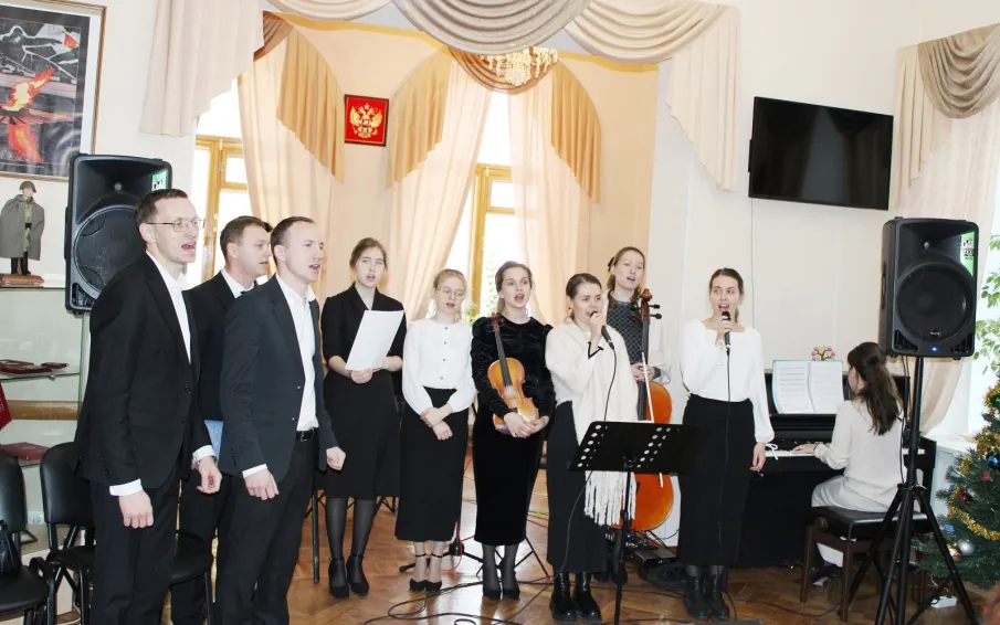 Рождественский концерт коллектива "Вдохновение"