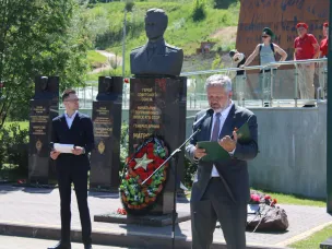 В Парке Победы нижегородские пограничники отметили свой праздник