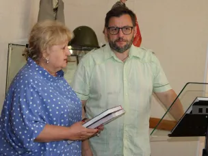 Делегация ветеранов из Санкт-Петербурга посетила областной Дом ветеранов