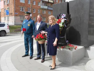 Траурный митинг в память жертв радиационных катастроф