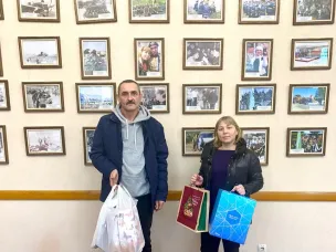 Открытие выставки "В память о войне"