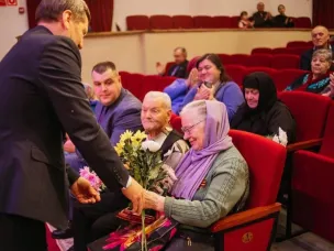 Продолжается чествование ветеранов блокады