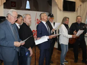 В день рождения Комсомола агитбригада «ВеК» провела творческую встречу в Доме Ветеранов