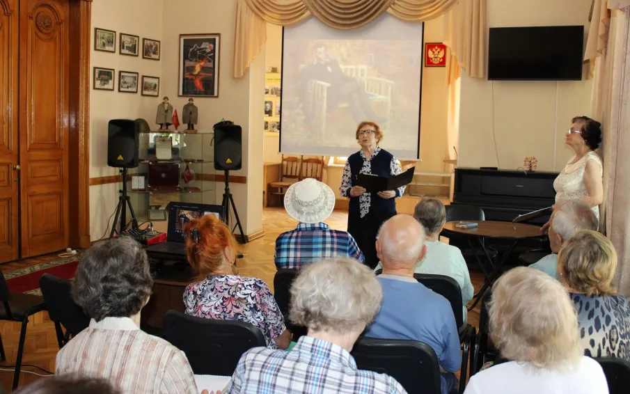 Пушкинский День прошел в Доме ветеранов