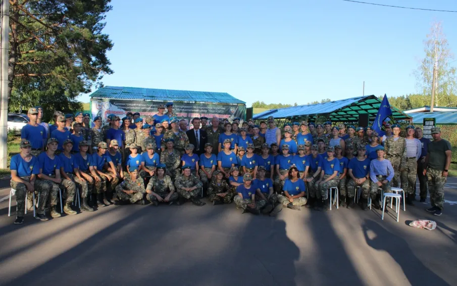 Ветераны боевых действий выступили перед воспитанниками военно-патриотического лагеря «Хочу стать десантником»