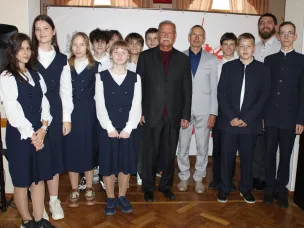 О Главном маршале авиации Александре Голованове рассказал  на «Уроке мужества в Доме ветеранов» Геннадий Суворов