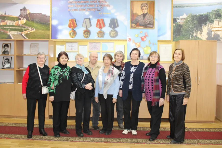 Клуб «Активное долголетие» провел выездное заседание в лицее №8