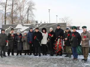 Состоялся митинг, посвященный началу контрнаступления советских войск под Москвой