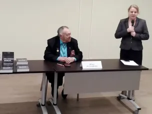 Презентация книги нижегородского ветерана Я.Т.Шварца в министерстве социальной политики