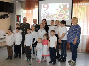 Праздник Победы состоялся в детском центре "Ласточка"