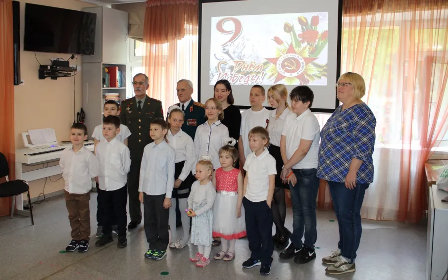 Праздник Победы состоялся в детском центре "Ласточка"
