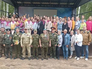 Патриотические мероприятия проведены в детских лагерях Семеновского и Борского районов