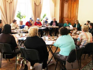 Проведен "круглый стол" с ветеранами, посвященный программе "Карта Победы"