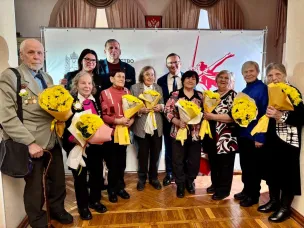 Проект «Кнопка помощи» представили в Доме ветеранов