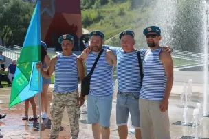 День Воздушно-десантных войск традиционно прошел в Парке Победы