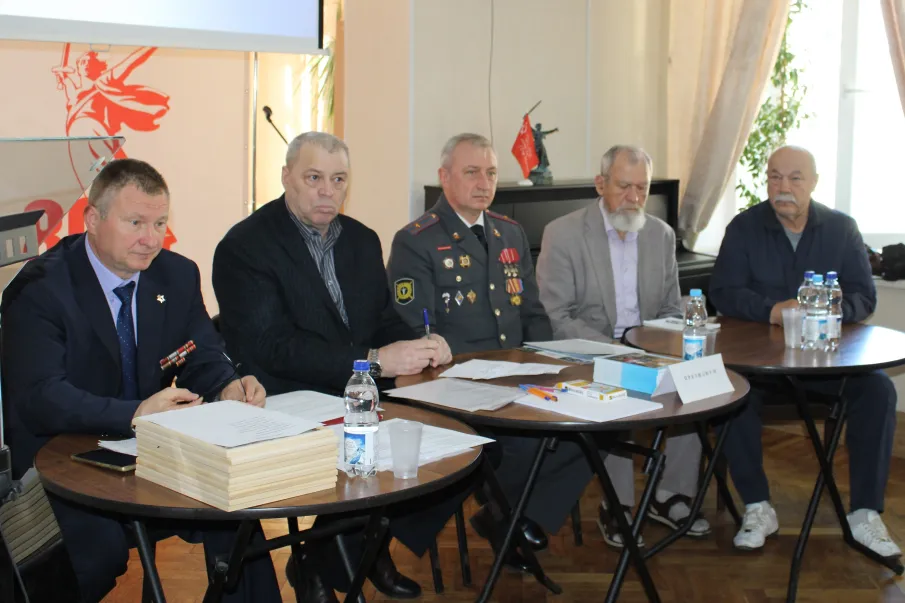 Областная организация ветеранов и инвалидов боевых действий провела общее собрание в Доме ветеранов