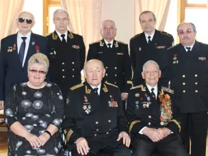 Встреча ветеранов флота со школьниками состоялась в Доме ветеранов 8 апреля