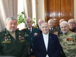 В честь Дня защитника Отечества в Нижегородском областном Доме ветеранов состоялось праздничное «Офицерское собрание»