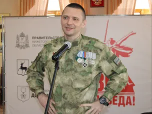 Ветеран СВО Вадим Белов провел «Урок мужества в Доме ветеранов»